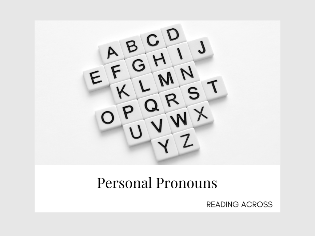 บุรุษสรรพนาม (Personal Pronouns)